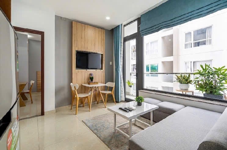 Cho thuê studio 40m² có ban công full tiện ích tại Đường số 85, Tân Quy, Quận 7 – gần Lotte Mart
