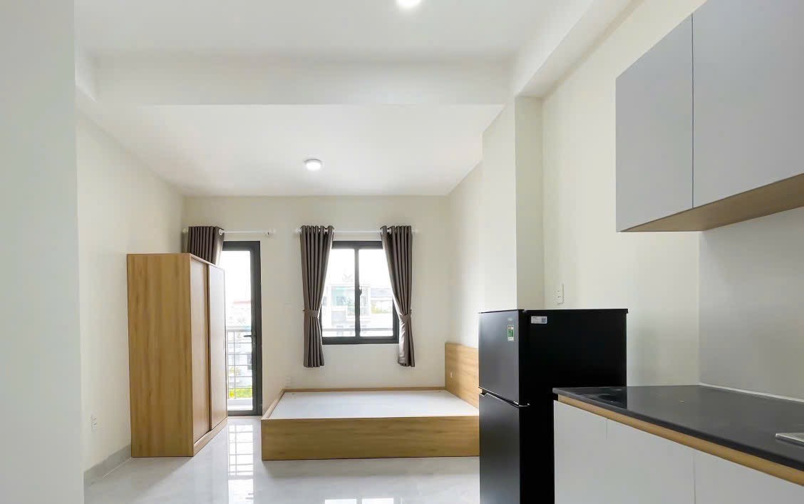Cho thuê căn hộ full nt ban công xinh lung linh - Gần chợ gần Lotte, Quận 7