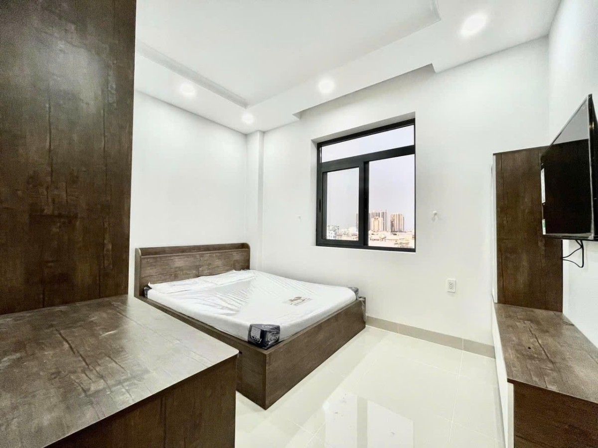 Cho thuê căn hộ 1 phòng ngủ full nội thất, máy giặt riêng đường số 10, Quận 7 giá 9.5 triệu/tháng