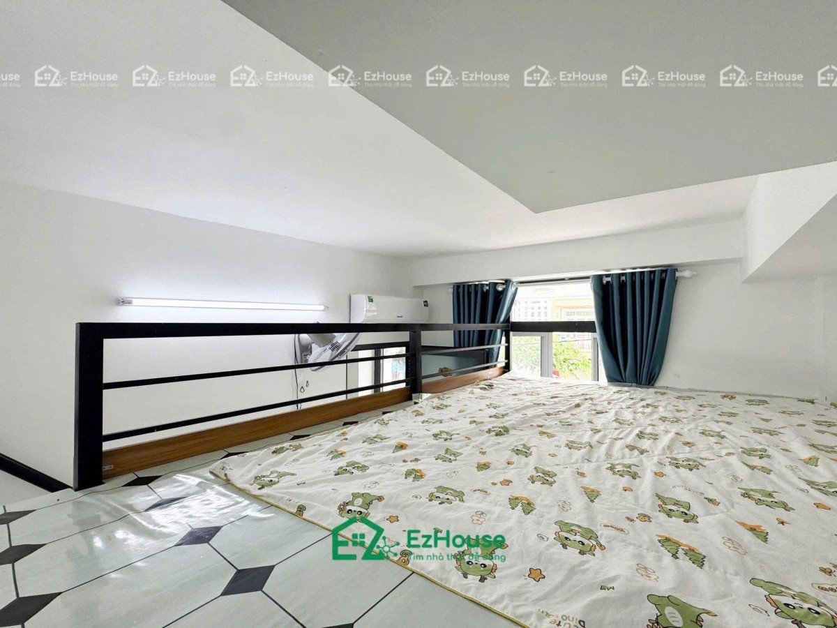 Cho thuê phòng có gác 25m2 cửa sổ trời, full nội thất, gần Đh Văn Hiến, Tân Phú