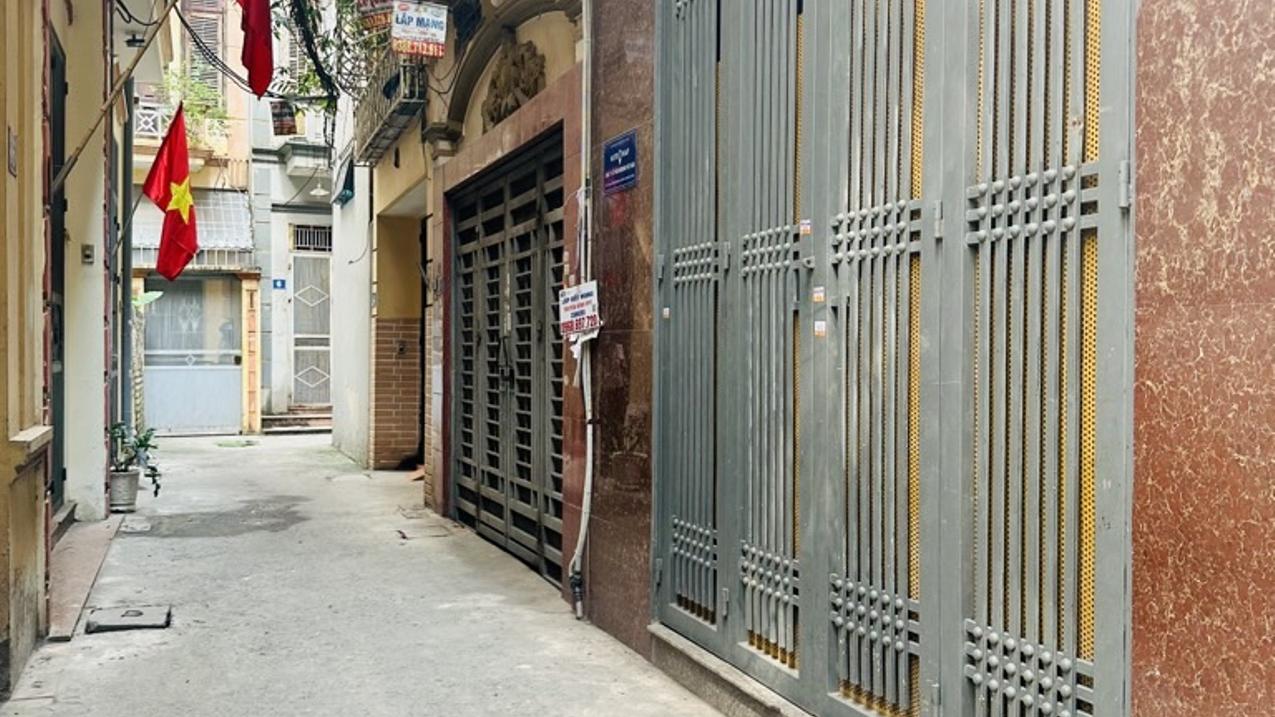 Bán nhà Kim Giang, Hoàng Mai, 49m 6 tầng dòng tiền khủng, nở hậu, khu vực đông dân cư