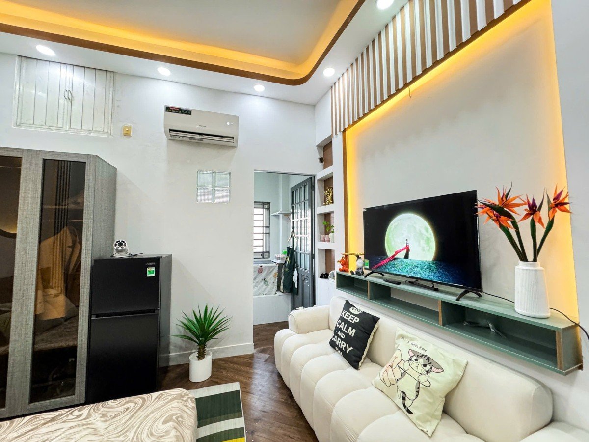 Cho thuê căn hộ 1PN, full nội thất, Tân Trang, Tân Bình