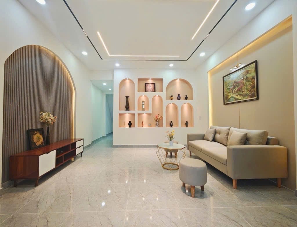 Nhà phố 1 trệt 2 lầu ngay trước UBND phường An Hội Đông, Thống Nhất, Gò Vấp