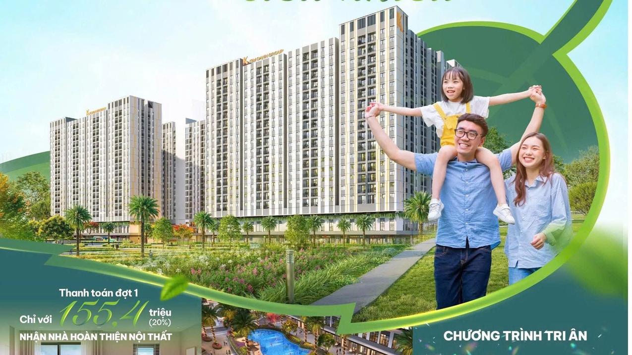 Bán căn hộ chung cư K-Home Apartment – Thiết kế Singapore, chuẩn công trình xanh EDGE