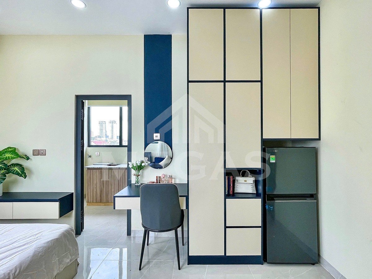 Cho thuê căn hộ tách bếp full nội thất ngay Nguyễn Trường Tộ, Quận 4