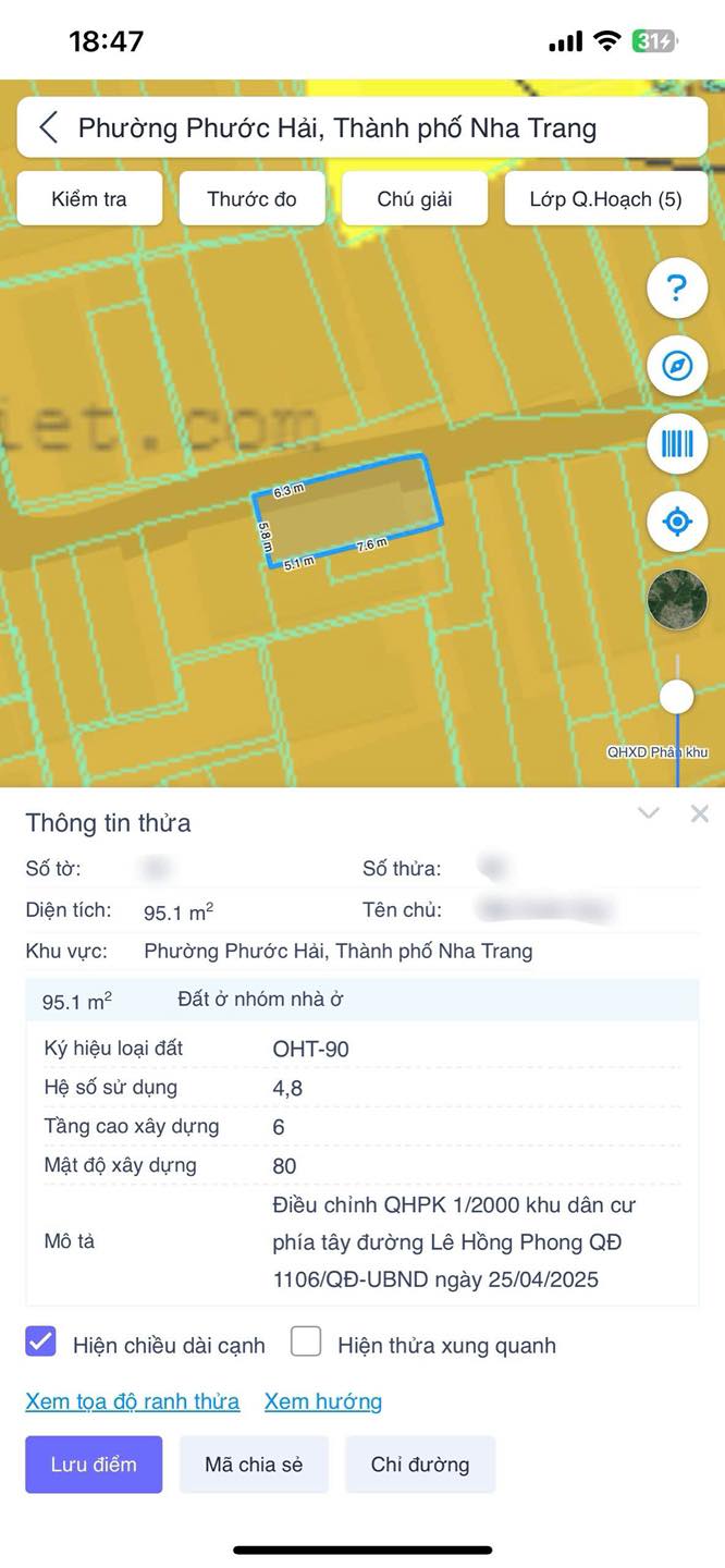 Bán nhà Lê Hồng Phong, Nam Nha Trang, 2 tầng, 2 mặt hẻm oto