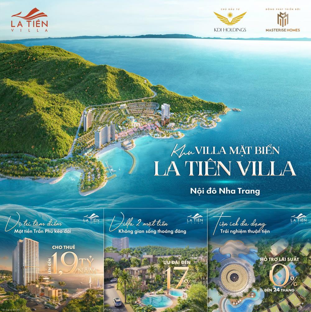 sở hữu căn villa biển Nha Trang 5 sao full nội thất cao cấp chỉ từ 14 tỷ