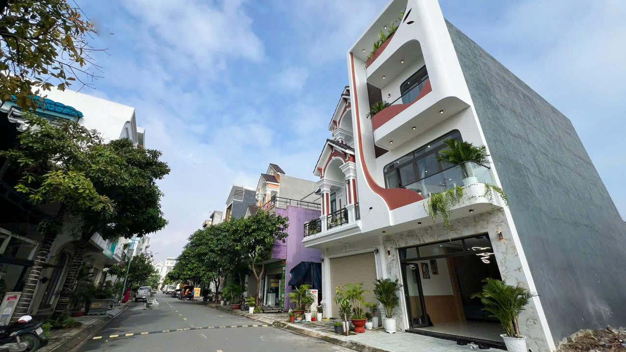 Nhà phố An Phú Thuận An, diện tích 83m² 4 tầng, phòng xông hơi, giá 6.2 tỷ