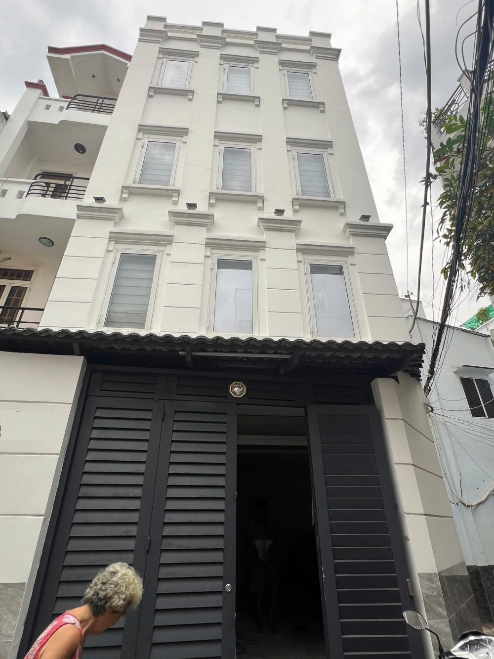 Bán nhà phố mới đẹp 5 tầng, hẻm xe hơi nguyễn văn đậu, p. gia định, 7.7tỷ