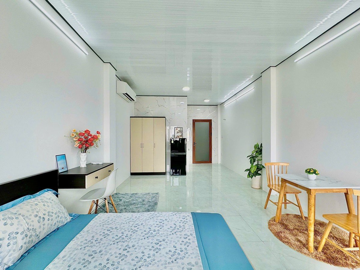 Cho thuê Studio Tân Bình, tách Bếp hiện đại rộng rãi, thoáng mát, ngay sân bay, giá chỉ 5,5 triệu tháng