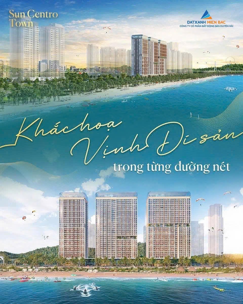 Mở bán căn tòa C3 dự án Sun Centro Town, vị trí trung tâm, tiềm năng sinh lời cao