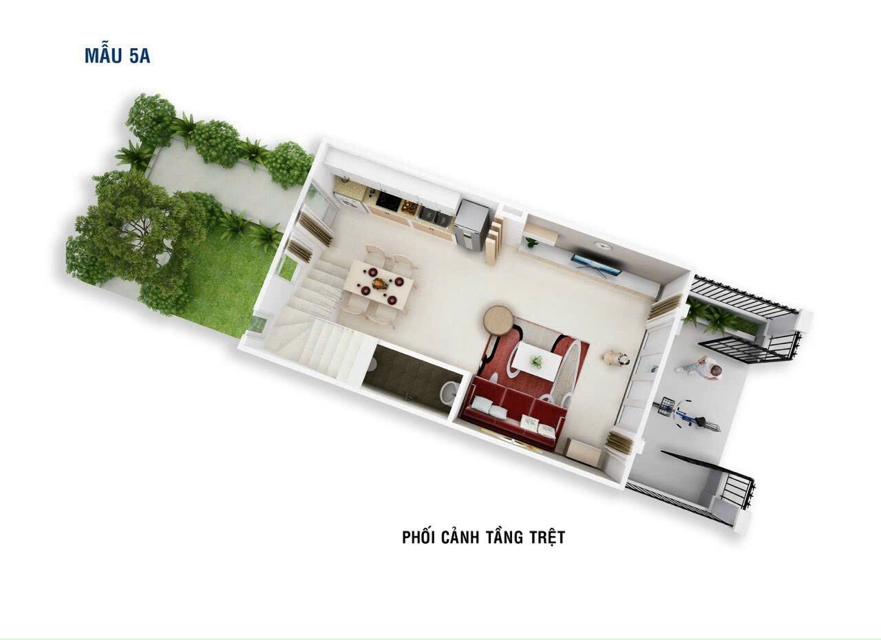 Bán Biệt Thự HQC Trà Vinh, Giá chỉ 900 triệu