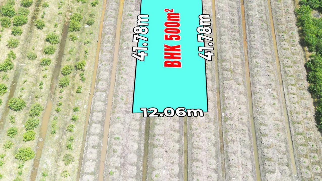 Bán đất biệt thự Bến Lức, view sông giá chỉ 1.1 triệu M2