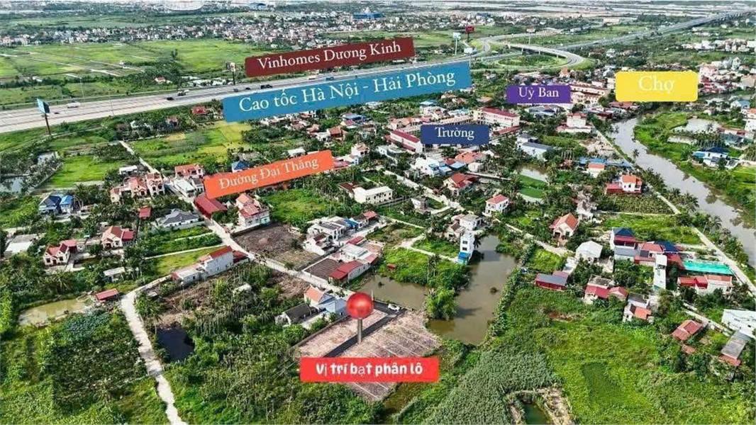 Đất Hòa Nghĩa, Dương Kinh ô tô vào tận nơi giá chỉ 1tỷ nhỉnh