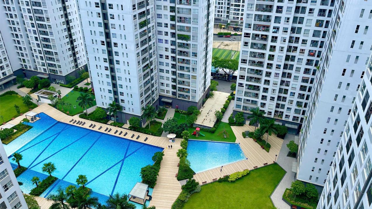 Bán gấp căn hộ Sunrise Riverside, Nguyễn Hữu Thọ, 2PN, 54m2, view Nam cực đẹp