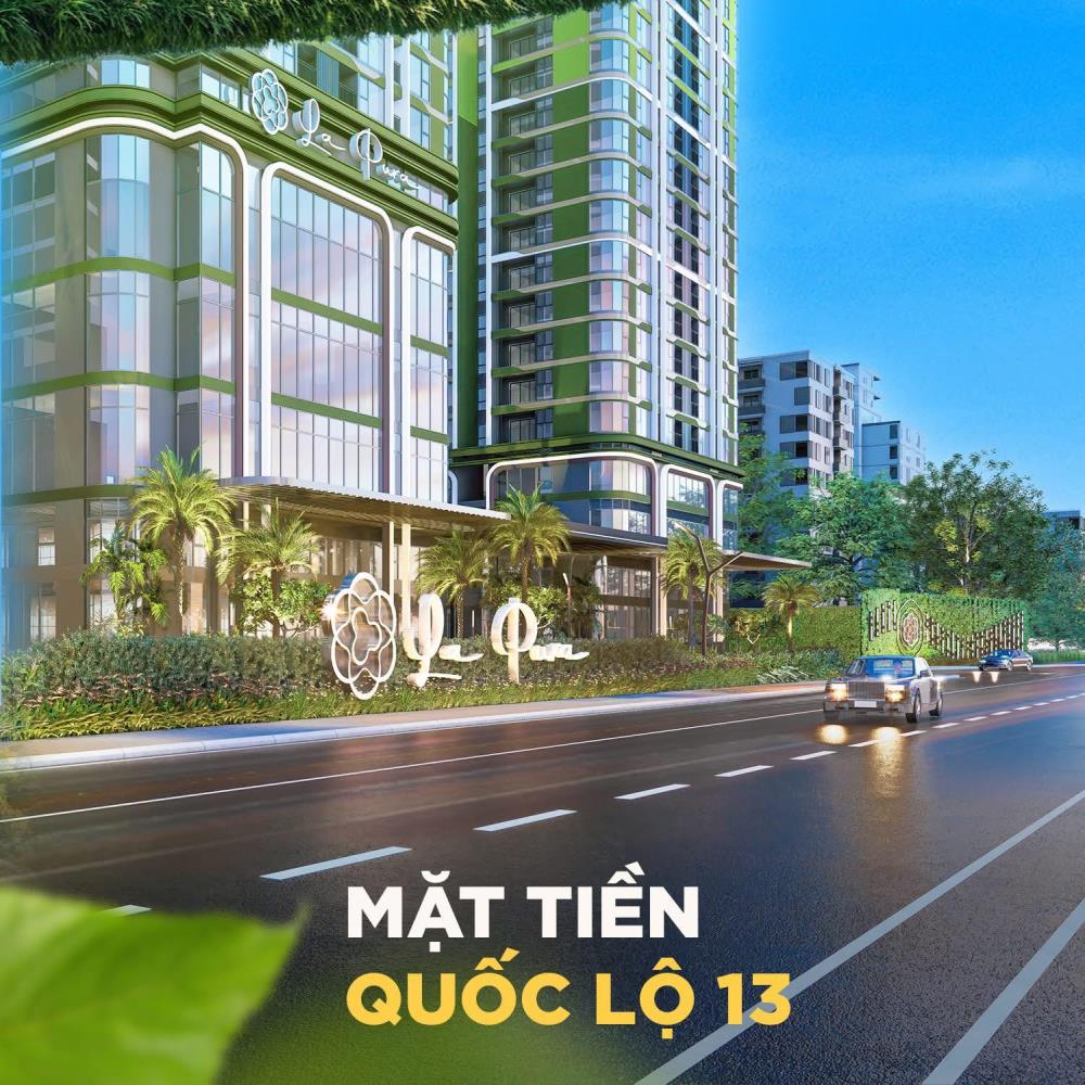 Bán căn hộ La Pura, Quốc lộ 13, Bình Hòa, Thuận An, 2 phòng ngủ, giá 2,5 tỷ