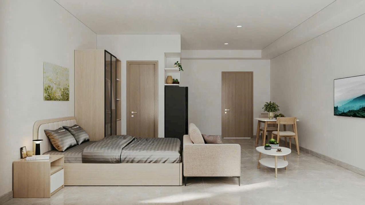 Bán căn hộ studio Thủ Dầu Một, Bình Dương, 33m² chỉ 808tr