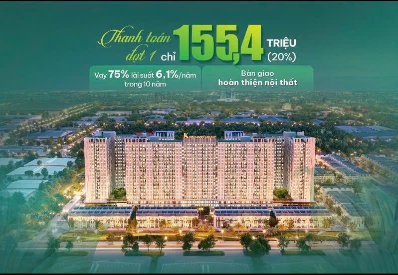 Bán căn hộ Studio K Home, chỉ từ 820 triệu, cơ hội đầu tư sinh lời cao