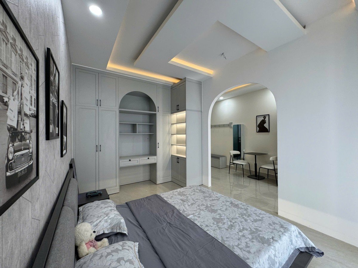 Cho thuê căn hộ 1PN Yên Thế, Tân Bình, full nội thất, gần sân bay, giá 9,5tr/tháng