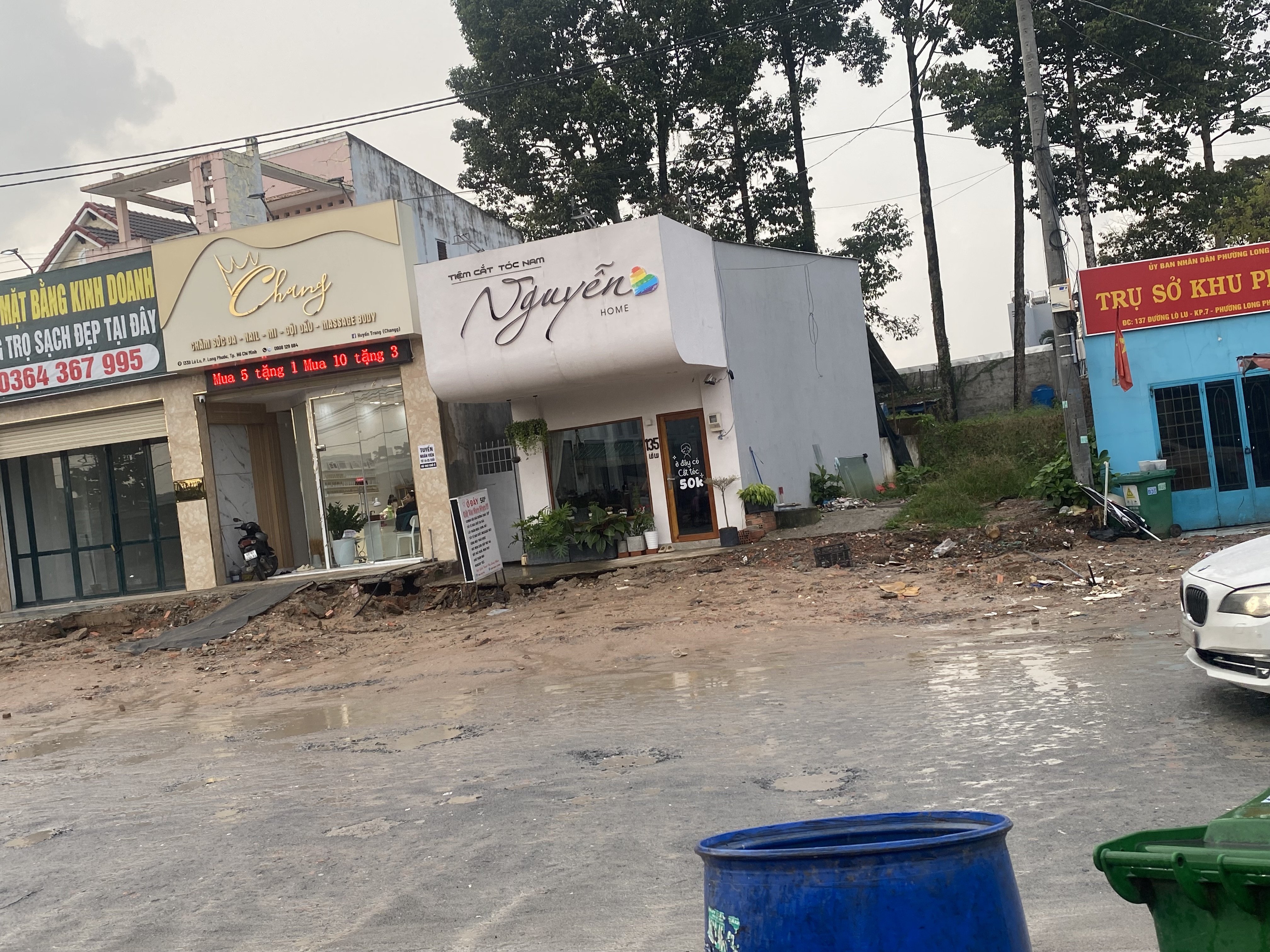 Bán đất mặt tiền Lò Lu 128m2 thổ cư, đã trừ lộ giới, ngang 4,8mx26m, đường đang mở rộng, sầm uất