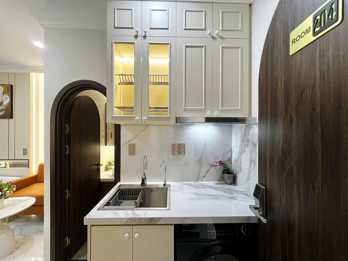 Cho thuê căn hộ studio Tân Bình, full nội thất, ban công riêng, vị trí đắc địa, 6tr3/tháng