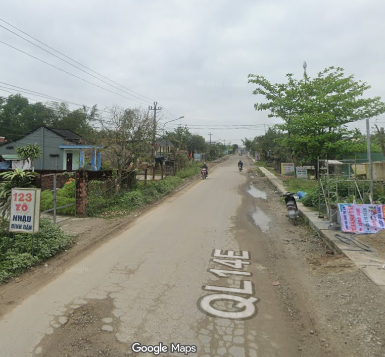 BÁN LÔ ĐẤT MẶT TIỀN BÌNH QUÝ, THĂNG BÌNH, ĐƯỜNG NHỰA, 125M², NHỈNH 2 TỶ