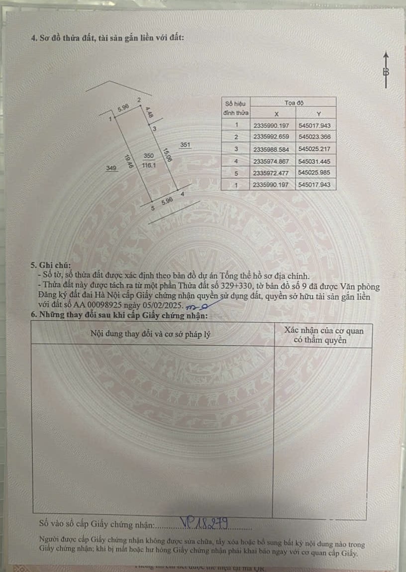 Bán đất phường Xuân Khanh, Sơn Tây, 113m2, mặt tiền rộng, vuông vắn, 1,8 tỷ có tl