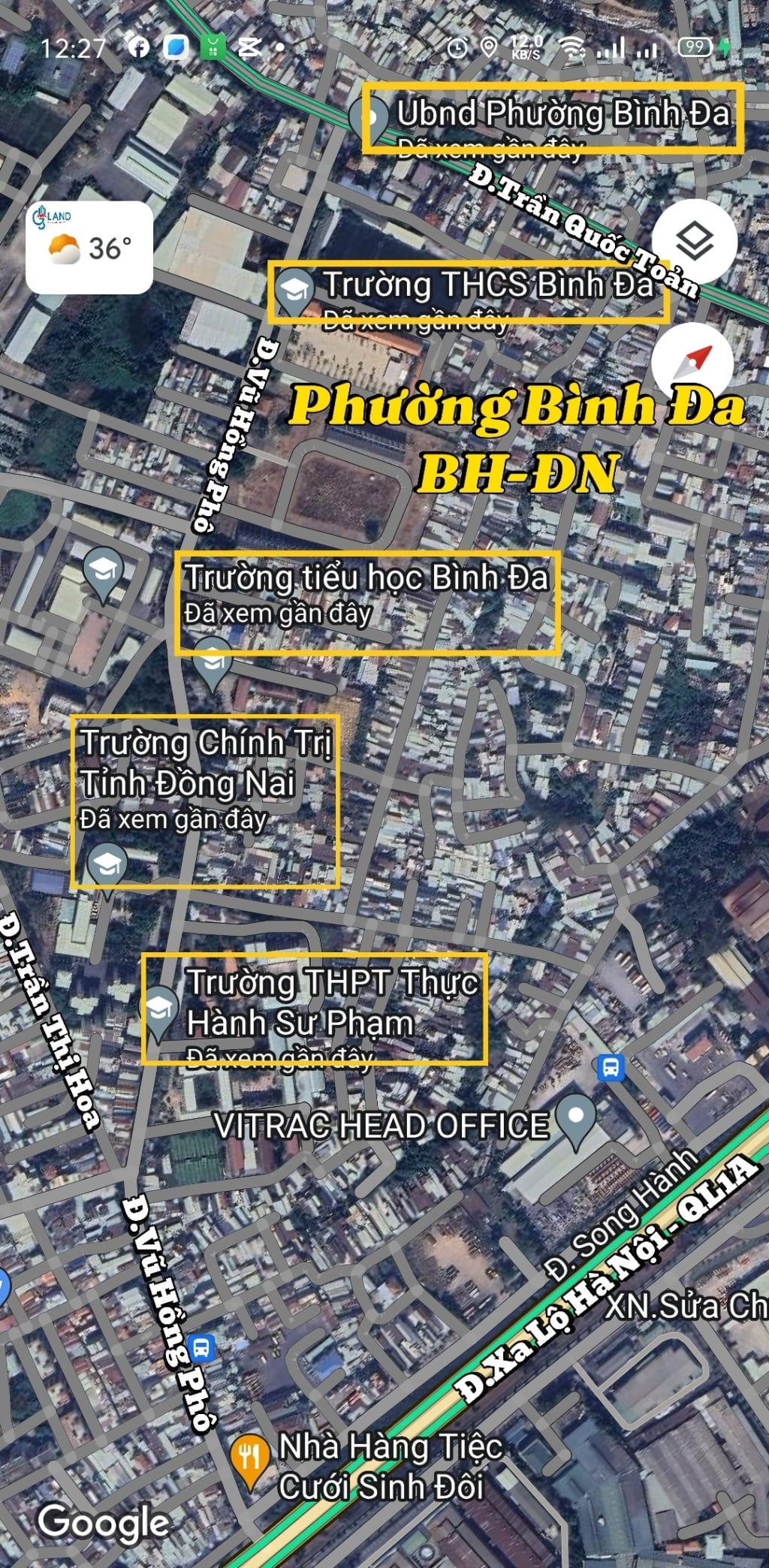 Nhà phố 1trệt 1lầu ngay trung tâm phường bình đa (tam hiệp new)