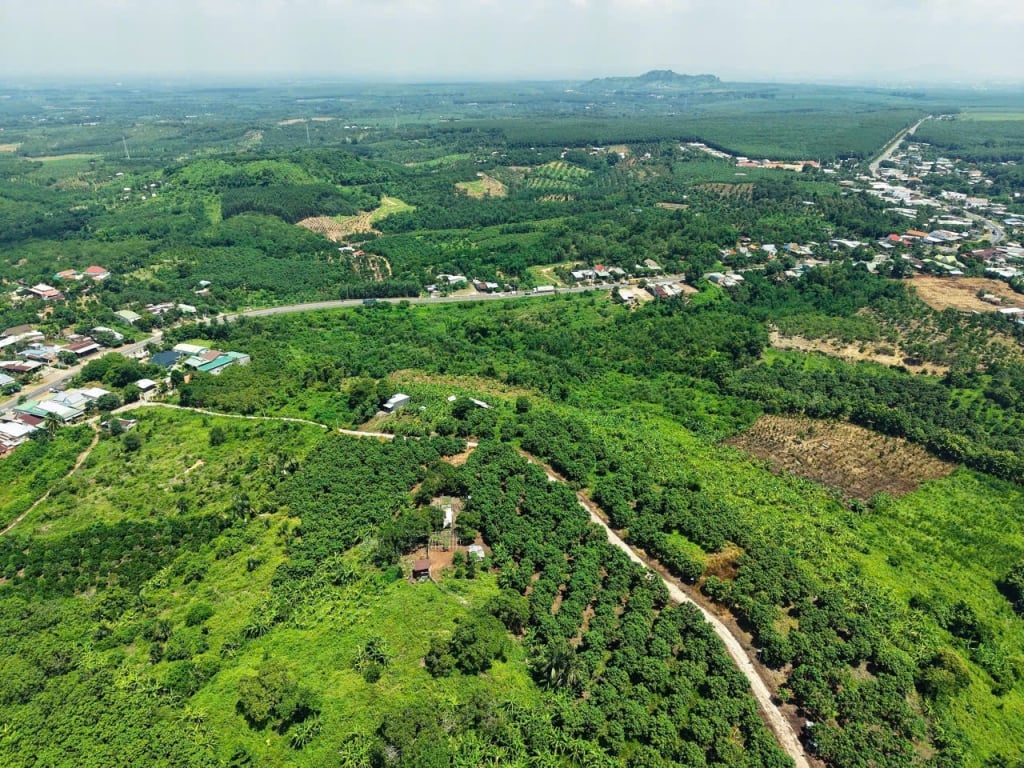 Bán đất vườn La Ngà, Định Quán, view đón gió Hồ Trị An, giá chỉ 850 triệu