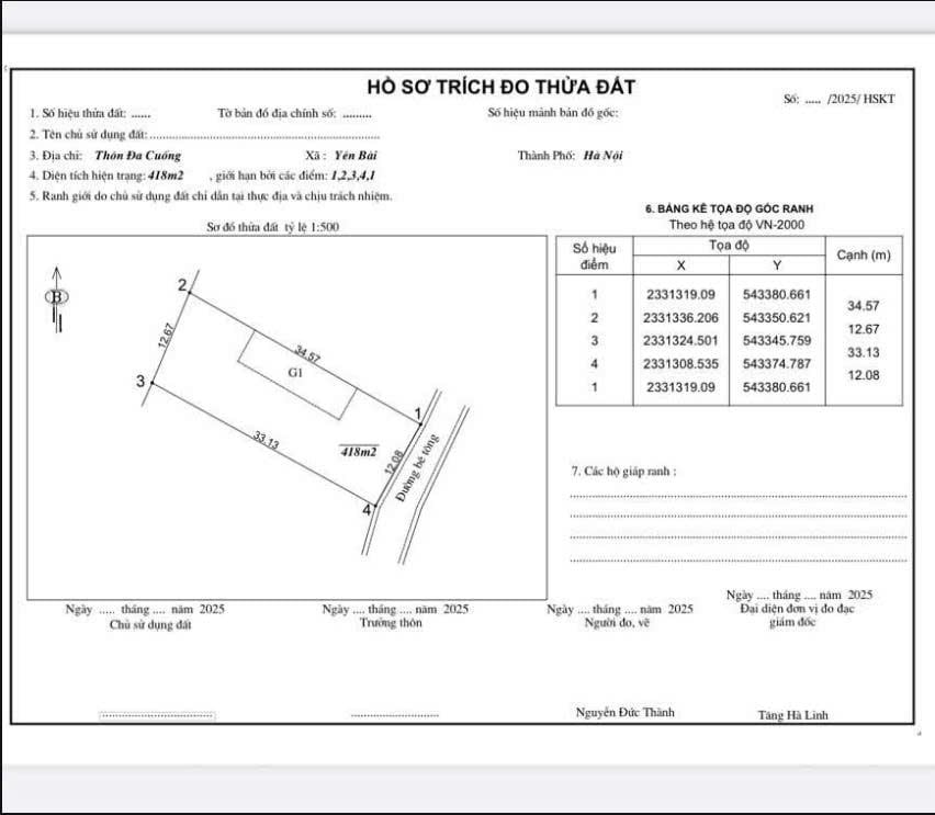 Bán lô đất Yên Bài, Ba Vì, 400m2, phù hợp xây villa, khu dân cư đông đúc