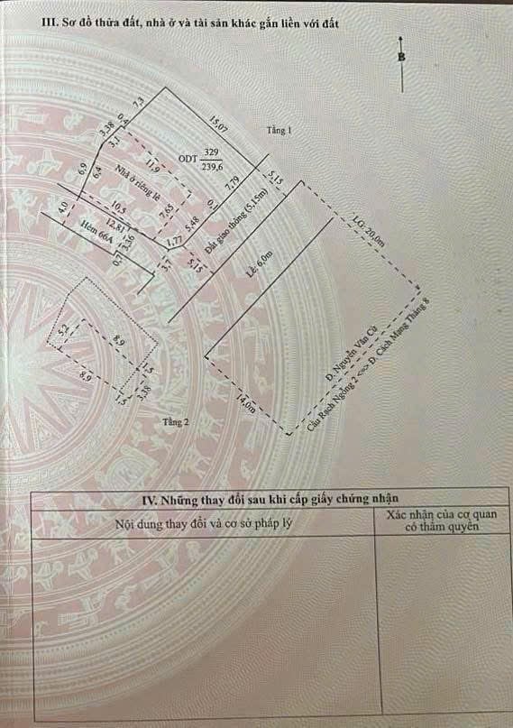 BÁN NHÀ 2 MẶT TIỀN NGUYỄN VĂN CỪ, ĐANG CHO THUÊ 60TR/THÁNG, GIÁ 45 TỶ