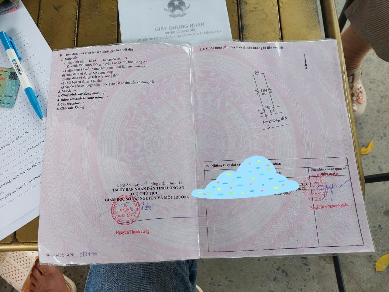 Bán gấp đất nền Xã Phước Đông, Cần Đước, Long An, chủ bán 85m2 giá rẻ 750 triệu