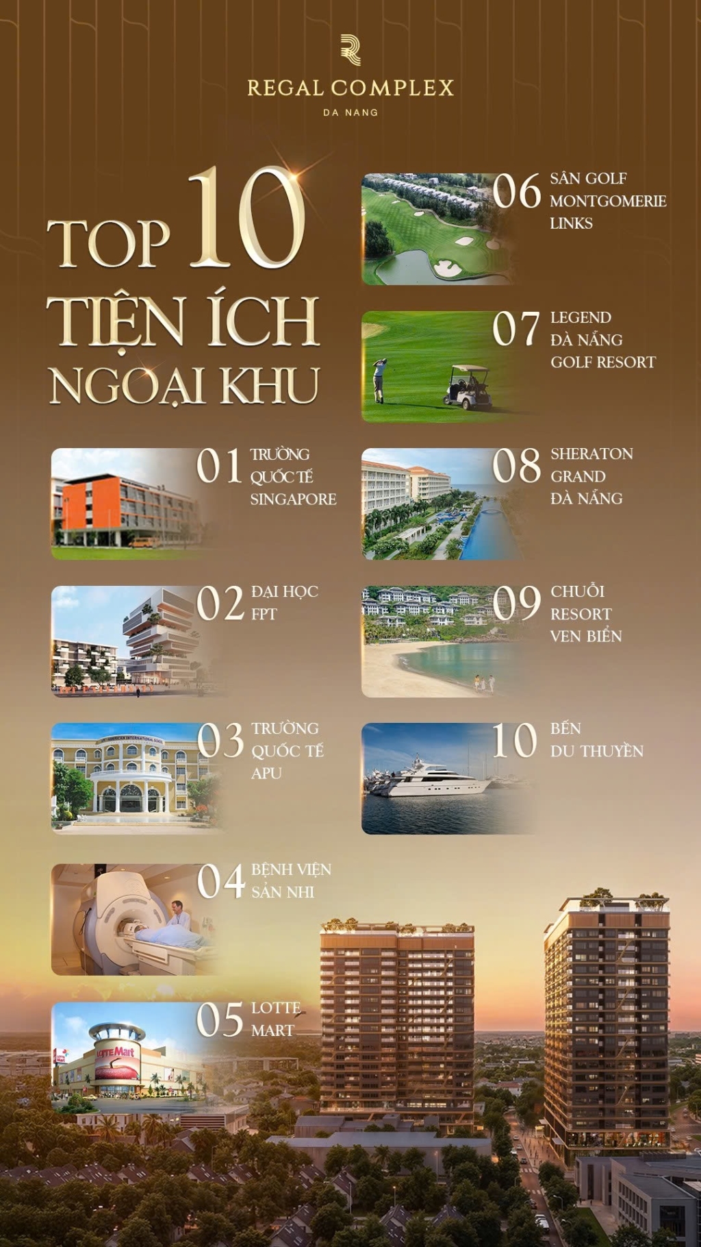 BÁN CĂN HỘ REGAL COMPLEX, FLAGSHIP LIFESTYLE COMPLEX ĐẦU TIÊN TẠI VIỆT NAM