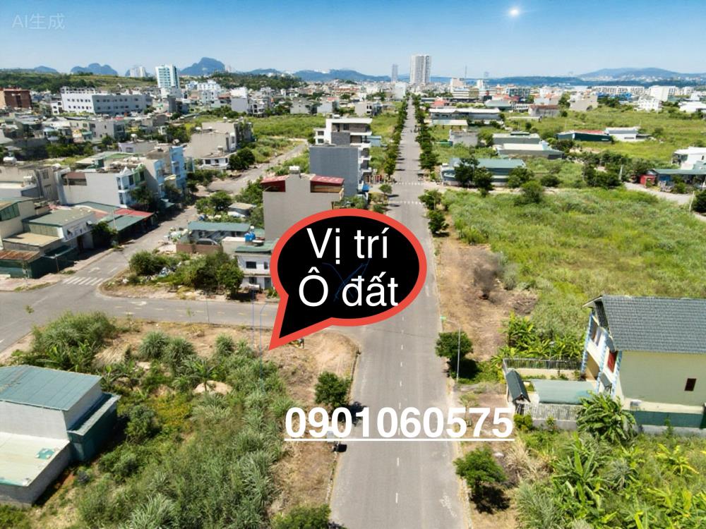 Bán gấp đất nền Hà Khánh, Hạ Long, khu Thành Thắng, lô góc trục đường 21m, giá đầu tư