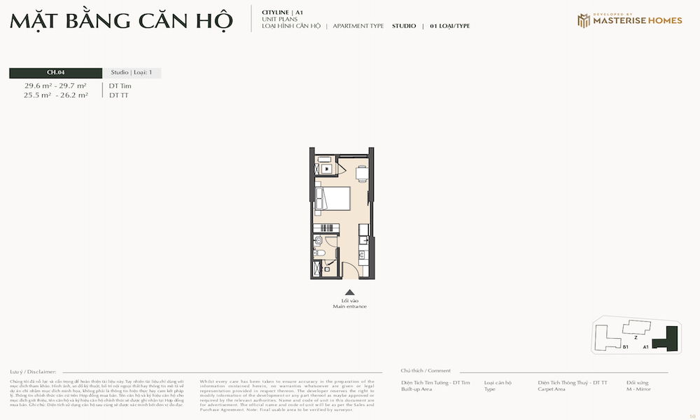 BÁN CĂN HỘ STUDIO LUMIÈRE PRIME HILLS, CỔ LOA, SIÊU ĐẸP, GIÁ CHỈ 3,7 NET