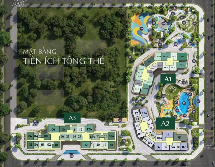 CHÍNH CHỦ, BÁN CĂN 1PN LUMIERE EVERGREEN, TOÀ A2, VIEW CÔNG VIÊN, GIÁ 5,1 TỶ