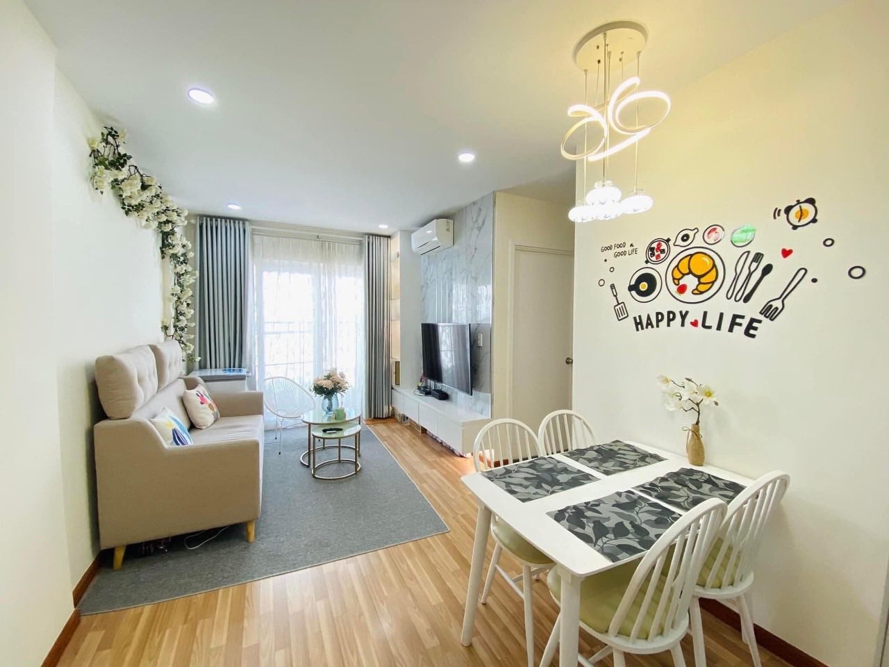 Bán chung cư City Gate, Võ Văn Kiệt, Quận 8, view Quận 1 giá 2.79 tỷ đầy đủ nội thất