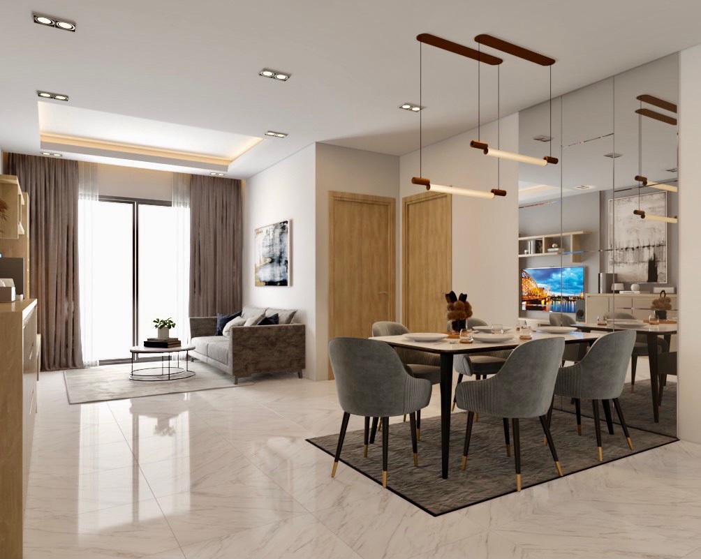 Chính chủ bán căn hộ River Panorama, 2PN 1WC, đã nhận sổ hồng, hỗ trợ vay, full nội thất mới