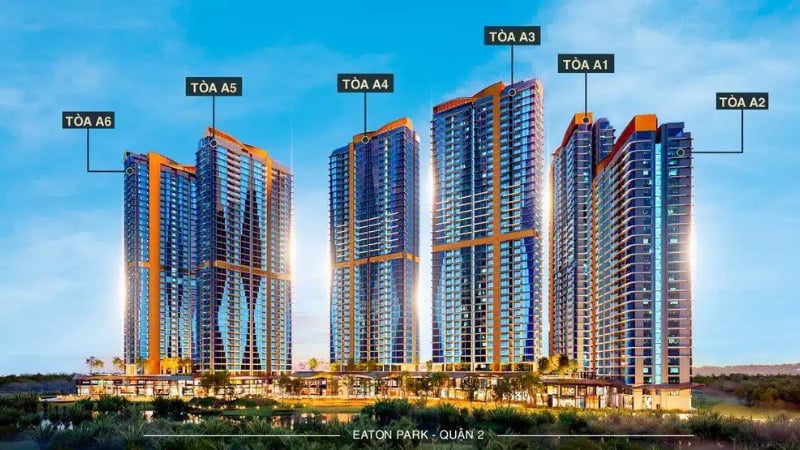 Bán căn hộ Eaton Park, tháp A4 Lagoon, chuẩn sống khách sạn 5 sao ngay tại nhà riêng