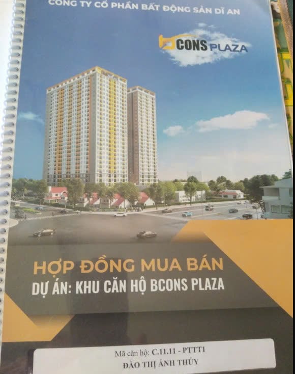 Bán căn hộ Bcons Plaza, tòa c11.11, gần kdc làng đại học Thủ Đức, 53m2, 2pn, giá 2,4 tỷ