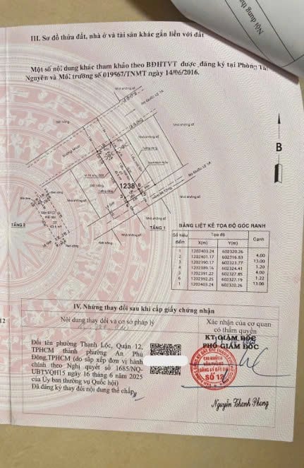 Bán nhà 2 mặt tiền Tỉnh Lộ 29, khu Trung Nhân Q12, 1 trệt 1 lầu, dt 4x15m, đường 7m