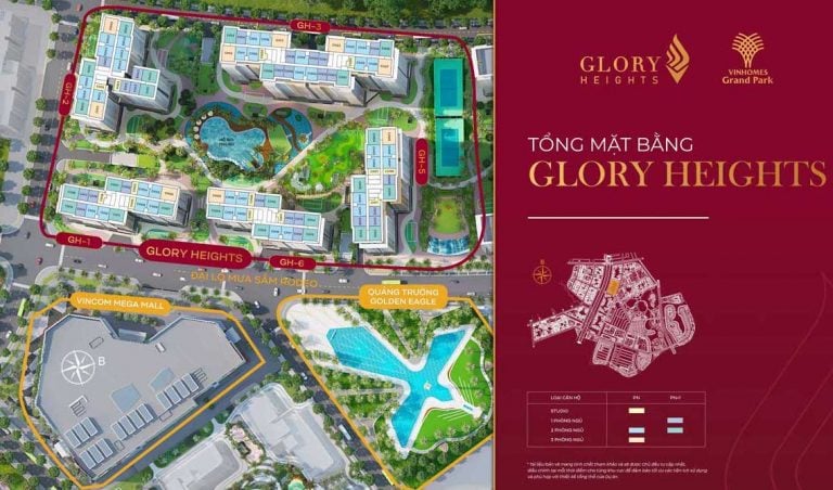 Bán căn hộ The Beverly Solary - Glory Heights, căn góc 2PN, nội thất cao cấp