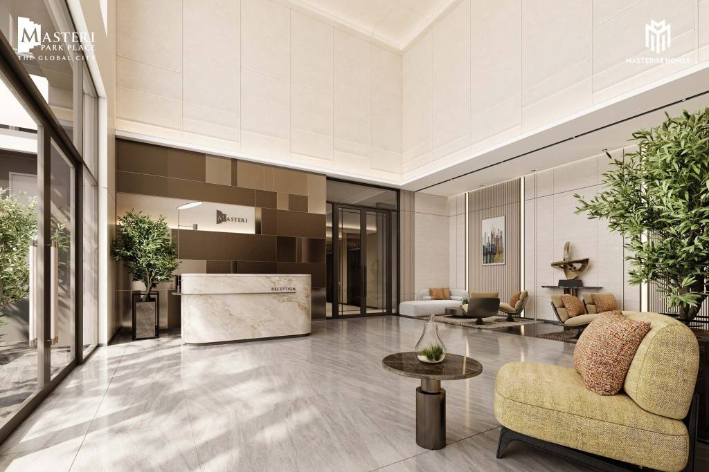 Căn hộ Masterise Park Place CT5, 1PN giá từ 6,55 tỷ, view nội khu hồ bơi