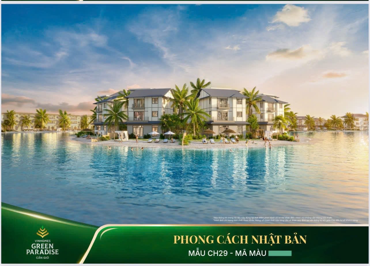 Bán biệt thự Khu Đô Thị Biển Vinhomes Cần Giờ, liền kề mặt biển, 96m2 giá 21,6 tỷ