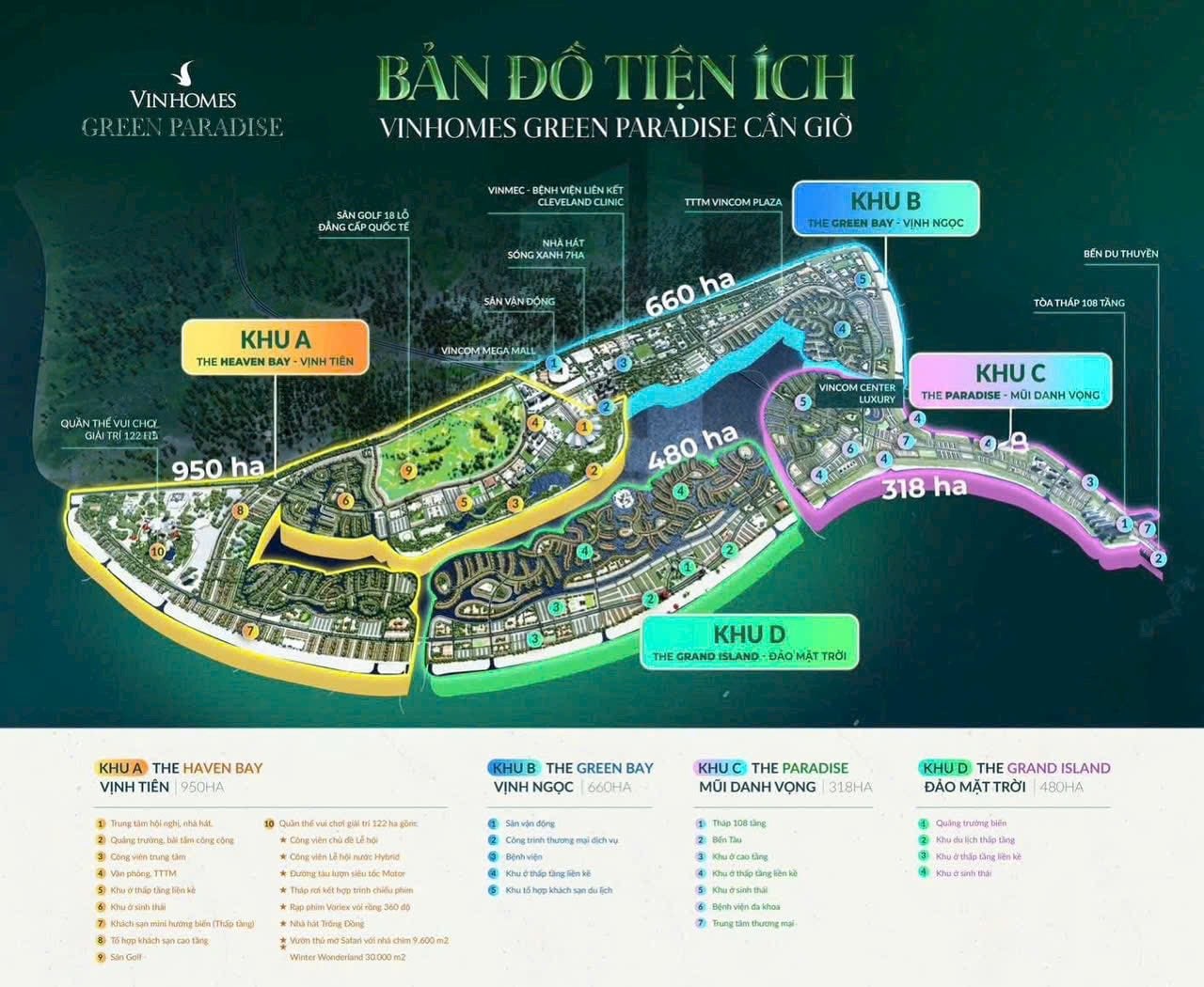 Hót, căn biệt thự đơn lập Vinhomes Green Paradise, suất nội bộ Vịnh Ngọc, view hồ Lagoo