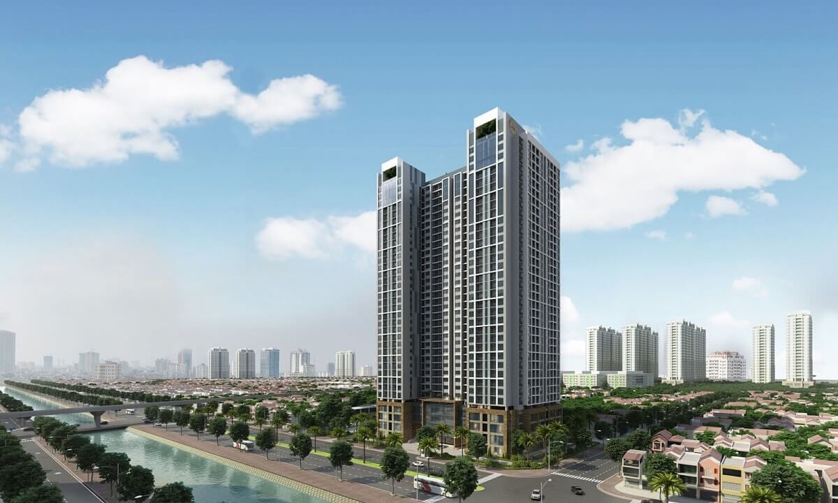 Bán căn 2PN Helios Tower Tam Trinh, hướng Nam, Bắc, góc khe thoáng, giá 5,9 tỷ