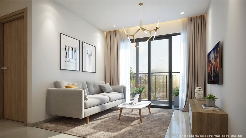 Bán căn hộ 3 PN The Sapphire, Vinhomes Smart City, full đồ, dt 98m2, sẵn sổ