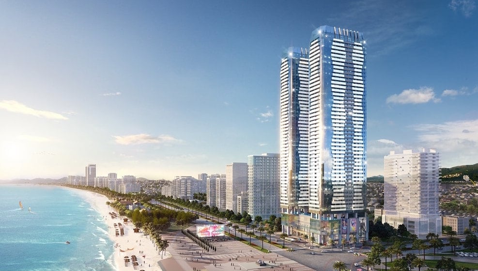 Bán căn hộ Wyndham Soleil Đà Nẵng, tòa D, diện tích 30m2, view biển, bể bơi, giá 3,5 tỷ