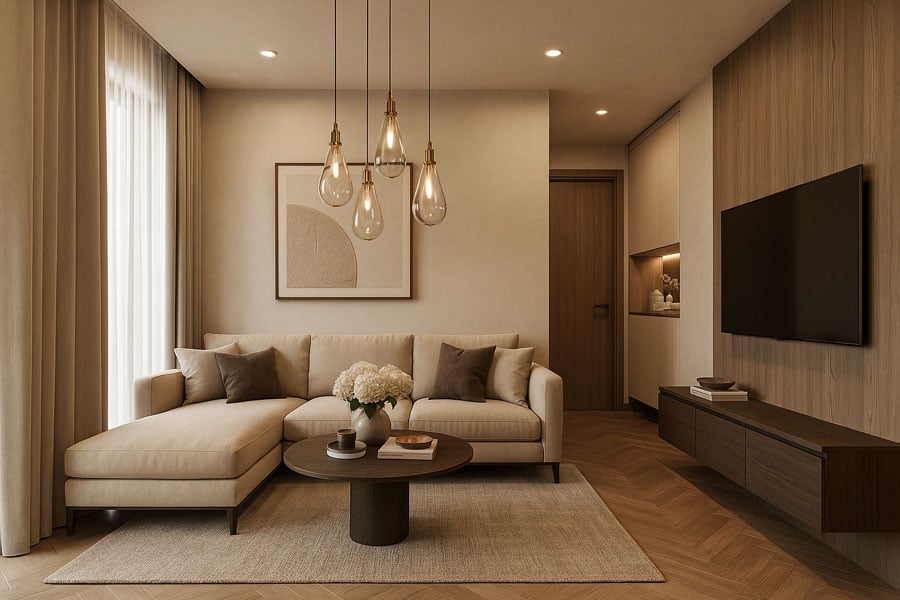 Bán căn hộ 1PN Khải Hoàn Prime, 45m2, view sông, tiện ích 5 sao, giá 3,1 tỷ, cơ hội đầu tư sinh lời