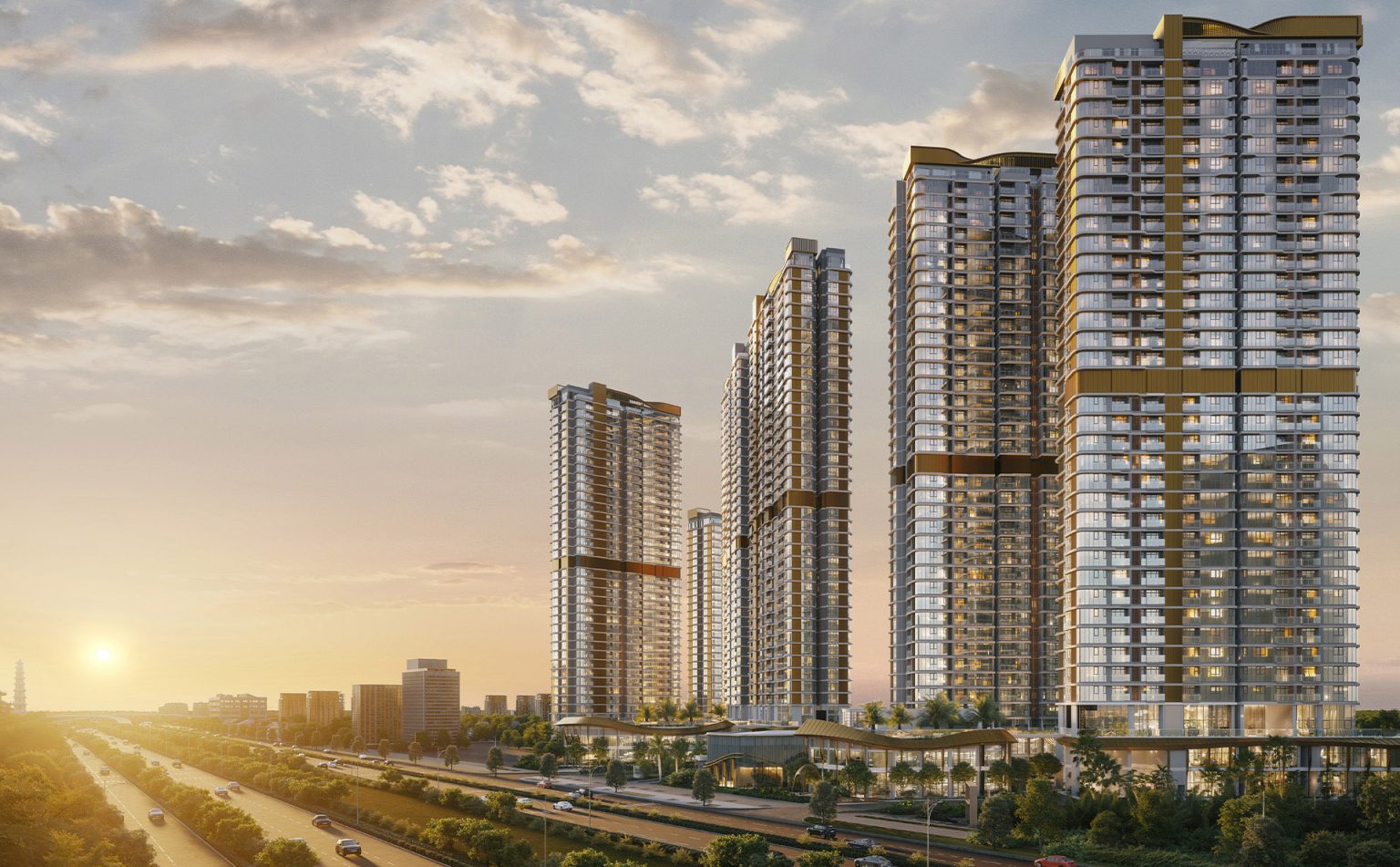 Bán căn hộ 1PN Eaton Park, căn góc tháp A3, view trực tiếp khu thể thao Rạch Chiếc mua từ GĐ2